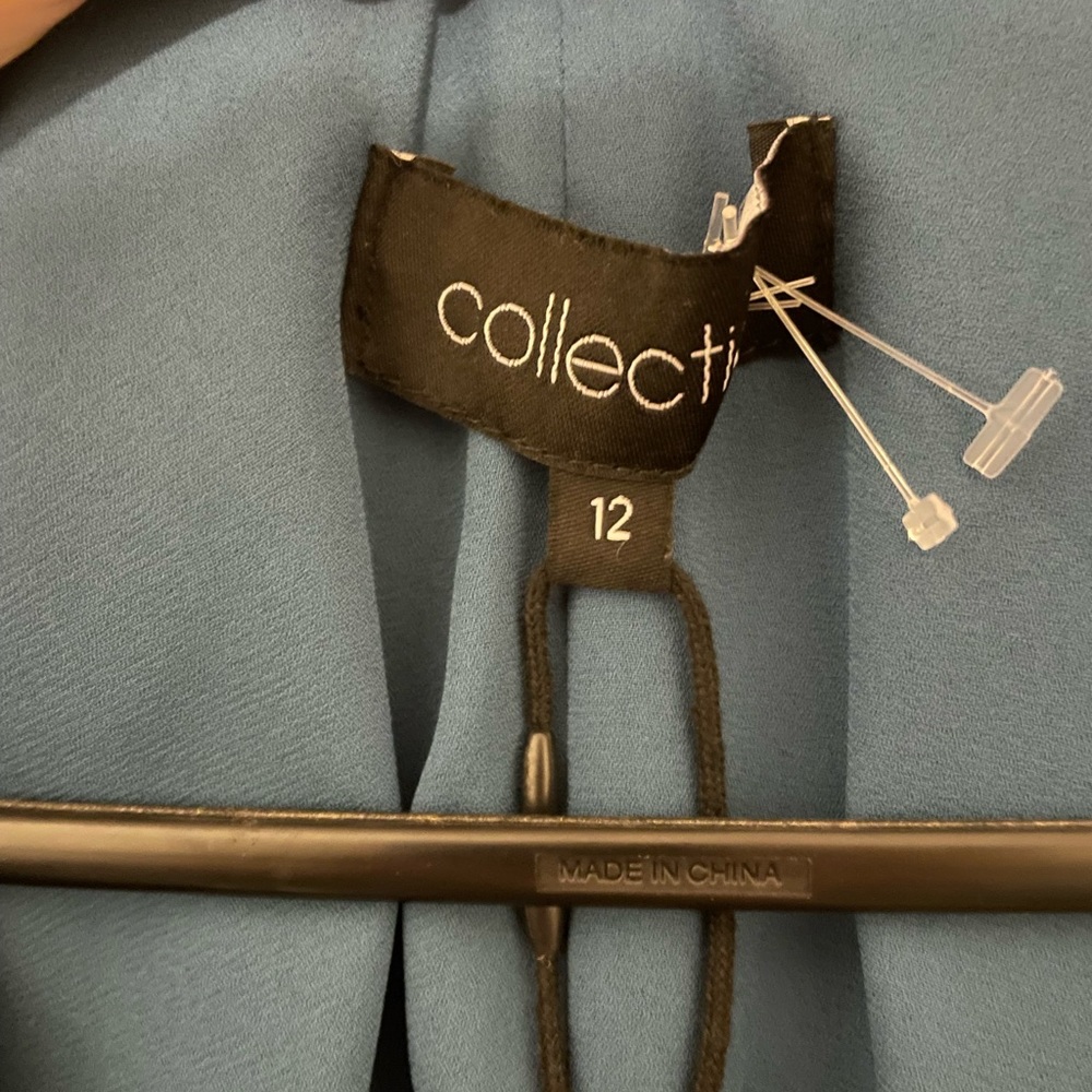 Collection teal wrap dress in size 12 - Picture 6 of 10